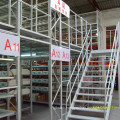 Two Floors Racking with Mezzanine Platform